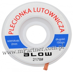 Plecionka lutownicza 2,00 mm, 1,5 m